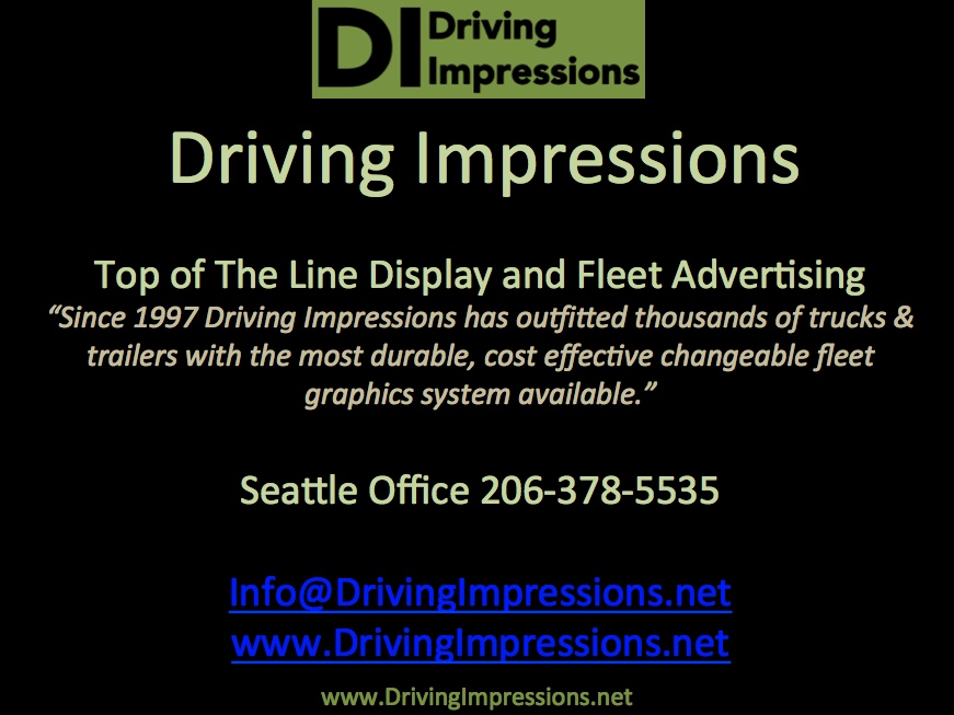 Driving Impressions Advertising Banner
